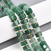Natural Green Aventurine Beads Strands G-T140-30-1