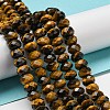 Natural Tiger Eye Beads Strands G-K351-B08-03-2