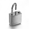 Rectangle Alloy Padlock Mini Lock with Key PALLOY-H191-02P-3