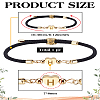 1Pc Adjustable Nylon Cord Bracelets for Women Men BJEW-LP0001-30H-2