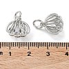 Rack Plating Brass Clear Cubic Zirconia Pendants KK-B078-06P-2