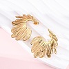 304 Stainless Steel Stud Earrings for Women EJEW-K306-11G-3