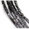 Natural Larvikite Beads Strands G-G002-A08-1