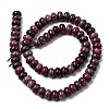 Natural Map Stone/Picasso Stone/Picasso Jasper Beads Strands G-A280-A12-02-3