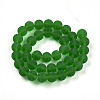 Transparent Glass Beads Strands GLAA-T032-T10mm-MD07-2