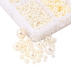 5 Sizes Imitated Pearl Acrylic Beads OACR-YW0001-28-2