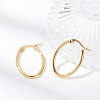 201 Stainless Steel Hoop Earrings EJEW-I245-03F-3