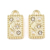Alloy Crystal Rhinestone Pendants AL-CBA415D-24G-1