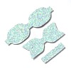 Glitter Non Woven Fabric Decoration Accessories AJEW-WH0002-10D-1