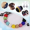 Pave Disco Ball Beads X1-RB-A130-10mm-23-8
