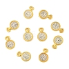 10Pcs Alloy Enamel Pendants FIND-YW0007-87G-1