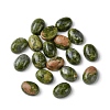 Natural Unakite Cabochons G-A094-01B-50-1