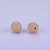 Round Silicone Focal Beads SI-JX0046A-85-2