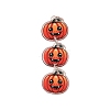 Halloween Theme Opaque Printed Acrylic Pendants SACR-S034-10A-1