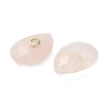 Natural Rose Quartz Pendants G-K371-03J-2