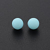Opaque Acrylic Beads PAB702Y-B01-07-2