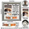 MDF Pet Photo Frames DIY-WH0525-012-2