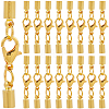 50Pcs Brass Lobster Claw Clasps KK-SC0005-85G-1