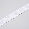 Polyester Grosgrain Ribbon OCOR-WH0063-51-3