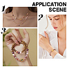 3 Strands Natural Violet Strawberry Quartz Beads Strands G-HY0001-93-5