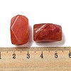 Cherry Quartz Glass Beads G-B070-09-3
