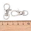 Alloy Swivel Lobster Claw Clasps X-E168-4