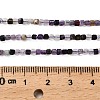 Natural Purple Fluorite Beads Strands G-RM2025-32B-04-3