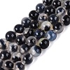 Natural Agate Beads Strands G-Q606-42B-B01-2