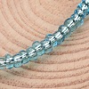 Glass Seed Beaded Stretch Charm Bracelets BJEW-JB02089-02-3