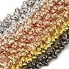 Electroplate Glass Beads Strands EGLA-H109-06-1