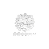 DICOSMETIC 220Pcs 4 Style 304 Stainless Steel Charms STAS-DC0012-50-8