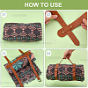 Imitation Leather with Alloy Yoga Mat Strap AJEW-CL0001-99A-02-6