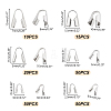 195Pcs 6 Styles 304 Stainless Steel Cord Ends FIND-GA0004-07-2
