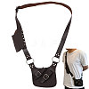 Medieval PU Leather Gun Holster AJEW-WH0606-009A-1