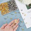 200Pcs 2 Colors Iron Grommet Eyelet Findings IFIN-GF0001-59C-3
