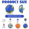 8Pcs 8 Styles Space Astronaut Theme Resin Lapel Pins for Backpack Clothes JEWB-CJ0003-49-2