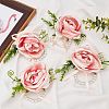 4Pcs Silk Wrist Corsage AJEW-CP0001-63-7