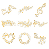 Nickel Decoration Stickers DIY-WH0450-138-1