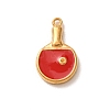 304 Stainless Steel Enamel Pendants SA-CBA46B2-07G-1