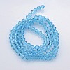 Bicone Glass Beads Strands EGLA-P016-3mm-02-2