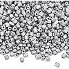  2000Pcs 6/0 Baking Paint Glass Seed Beads SEED-NB0001-80-1