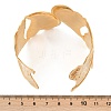 304 Stainless Steel Cuff Bangles for Women BJEW-U026-01G-3