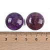 Natural Amethyst Cabochons G-T020-18mm-41-3