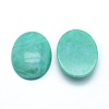 Natural White Jade Cabochons X-G-P393-I23-2