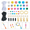 DIY Keychain Bracelet Making Kit DIY-TA0004-19-11