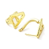 Brass Letter Stud Earrings for Women EJEW-A038-01A-G-2