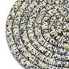 Natural Dalmatian Jasper Beads Strands G-P575-B03-6x1mm-3