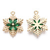 Christmas Brass Glass Pendants LS-X-KK-R111-009-A01-2