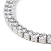 Cubic Zirconia Tennis Bracelet BJEW-L652-24P-02-3