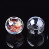 Round Handmade Blown Glass Globe Ball Bottles X-BLOW-R002-18mm-AB-2
